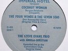 STEVE EVANS TRIO The Joker RARE PRIVATE 60s UK JAZZ/BOSSA EP Torquay