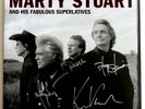 MARTY STUART & BAND Signed Autograph SATURDAY NIGHT SUNDAY MORNING Record Album