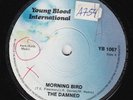 DAMNED Morning Bird RARE M- UK 45 junkshop glam COMPED ON Velvet Tinmine HEAR