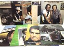 Merle Haggard LP Vinyl Record Album Lot: The Roots of My Raising + Branded Man +