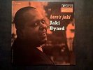 Jaki Byard, Here's Jaki, New Jazz NJ 8256, 1st mono, 44, RVG, DG, EX