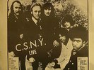 CROSBY, STILLS, NASH & YOUNG - LIVE RECORDING - WOODEN NICKEL - LP