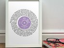 Queen YOU'RE MY BEST FRIEND Personalised Song Gift | Vinyl Single FRAMED PRINT