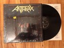 Anthrax “Among The Living” Vinyl LP 1987 Megaforce Worldwide