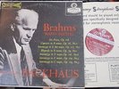 BRAHMS Piano Recital Wilhelm BACKHAUS London Stereo UK LP NM Blue Back