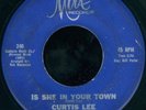 CURTIS LEE Is She In Your Town RARE NORTHERN SOUL 45 on MIRA