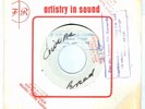 THE TENNORS Give Me Bread ROCKSTEADY REGGAE FEDERAL BLANK 45 VG++