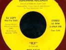 PEGASUS Fly RED WAX X-OVER SOUL FUNK 45 on SUNSHINE M-