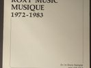 ROXY MUSIC Musique 1972-1983 LP PROMO White Label WLP Bryan Ferry NM