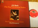 SLS 808 Bach The Four Orchestral Suites / Klemperer / New Philharmonia 2 LP box