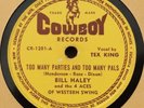 Cowboy 1201 - Bill Haley & 4 Aces of Western Swing - scarce Bill Haley 78rpm