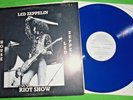 LED ZEPPELIN Riot House BLUE VINYL JMP2 LP/Album Live JUMP Records VG/EX