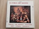 SXL 2069- 72 Wbg ed1 Orig 1st Verdi La Forza Del Destino Tebaldi  Monaco 4-LP NM
