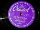 NAT KING COLE TRIO - The Christmas Song - clean 78 rpm - Capitol 90036