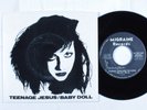 New Wave 45 TEENAGE JESUS Baby Doll MIGRAINE picture sleeve HEAR VG+