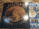 Rush Caress Of Steel LP Record Original USA Pressing G.K. Masterdisk SRM-1046