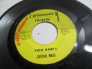 1969 PRIVATE GEORGIA SOUTHERN GARAGE ROCK 45 CRITICAL MASS YOU AND I / ILLUSION