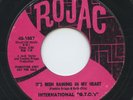 Hear- Rare Northern Soul 70's Reissue 45- Intnl G.T.O.'s- It's Been Raning In My