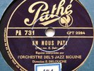 78 TOURS/MARTINIQUE/ANTILLES/ ORCHESTRE DEL'S JAZZ BIGUINE/DELOUCHE/PATHE PA 731