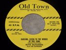 1956 RUTH McFADDEN and THE SUPREMES Darling Listen To The Words OLD TOWN *VG++*