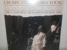 2 LP CROSBY, STILLS, NASH - CALIFORNIA HUNGERTON BENEFIT - NUOVO NEW