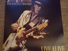 Stevie Ray Vaughan And Double Trouble ?– Live Alive LP double Epic E2 40511 nice