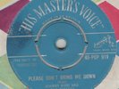 Johnny Kidd Pirates Please don't bring me down HMV POP 919 EX