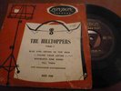 THE HILLTOPPERS VOLUME 2  EP 1955 PURPLE GOLD LONDON TRI RED 1030  VERY NICE
