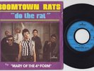 The BOOMTOWN RATS * Do The Rat * 1977 Irish PUNK * French 45 * Exclusive PS *