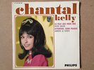 Rare EP Chantal KELLY  french yéyé girl La fille aux pieds nus Philips 437.302
