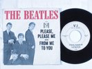 Rock 45 BEATLES Please, Please Me VEE JAY picture sleeve