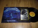 METALLICA - Ride The Lightning - UK LP with INNER - VERTIGO