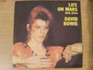 David Bowie 7 inch Vinyl Single Life On Mars 1971