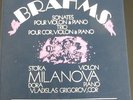 STOIKA & DORA MILANOVA / BRAHMS / HARMONIA MUNDI