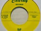 Carolina Tikis Rap 45 Soul Funk Psych Surf Shiny VG Plays Great Teen Angel Cover