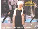 MAE WEST--PICTURE SLEEVE + 45--(HARD TO HANDLE)----PS---PIC---SLV