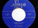 GENTLEMEN 45 Tired of you / Something to remember you.. APOLLO VG++ Doowop ws601