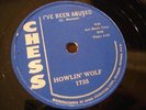 BLUES HOWLIN' WOLF I've Been Abused / Mr. Airplane Man CHESS 1735 E/V+  Late 78