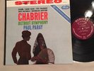 CHABRIER / ESPANA   PAUL PARAY LP   MERCURY LIVING PRESENCE SR-90212 STEREO TAS