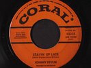 JOHNNY DEVLIN: Angel Of Love / Stayin' Up Late 45 (recorded in the Outback)