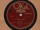 78 rpm Louis Armstrong Hot Five OKeh 8519 Weary Blues in V+ Hear