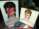 LP + POSTER 1973 ORIG   DAVID BOWIE & SPIDERS FROM MARS Aladdin Sane GLAM PSYCH