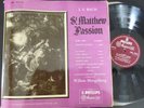 MENGELBERG / BACH St Matthew passion / PHILIPS minigroove ABL 3035/8