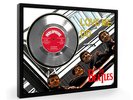Beatles Love Me Do Framed Silver Disc Record Vinyl (C1)
