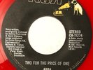ABBA - Two For The Price Of One // RARE EL SALVADOR 45 RED VINYL