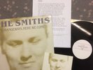 The Smiths Strangeways Here We Come LP WHITE LABEL PROMO +POSTCARD Morrissey