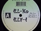 ILL-KO - ILLY-I - RARE PRIVATE NOIR INDIE RAP LP - 90'S - NM-