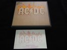 AC/DC Cold Hearted Man Box, Iron On Transfer, Vinyl LP PROMO White Label Record