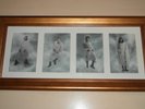 VERY RARE SET OF 4 BANNED WITHDRAWN PHOTOS FRAMED SEX PISTOLS RAMONES CLASH PUNK