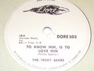 Dore 503 The Teddy Bears To Know Him Is To Love Him / Don't You Worry 78 RPM E E